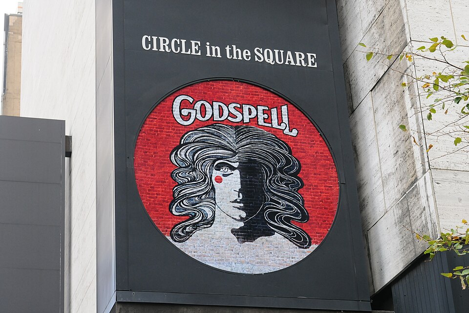 A lively Broadway musical performance on stage
