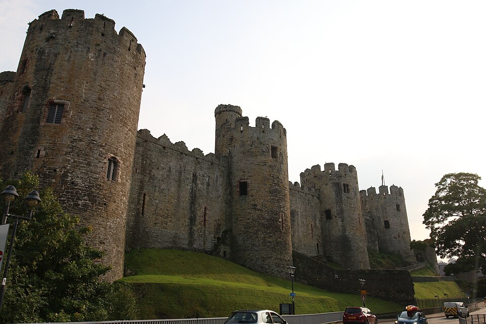 Conwy Castle in North Wales — 13th century fortress echoing the worlds of fantasy TV