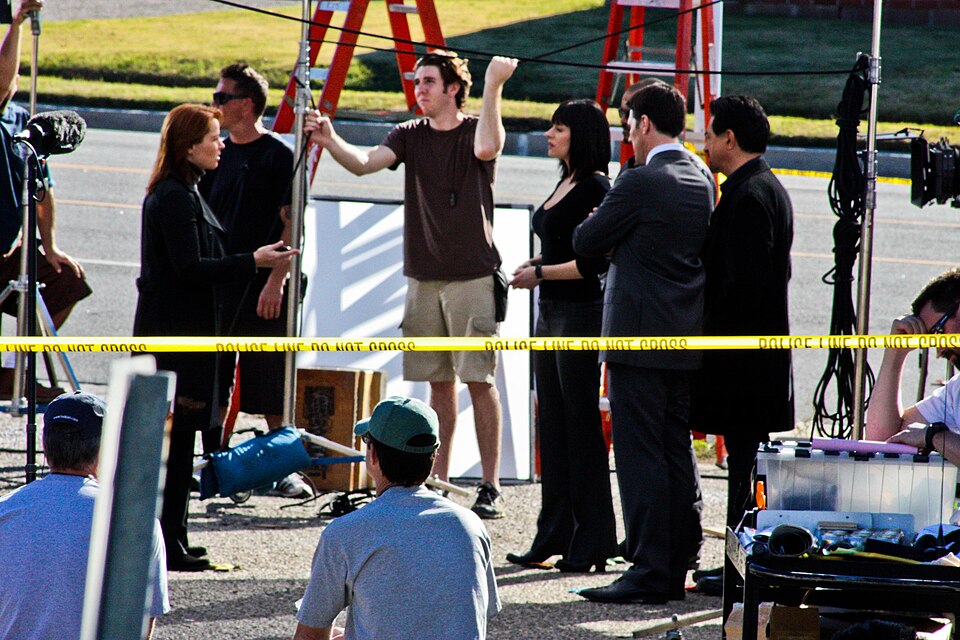 Criminal Minds filming scene from Season 6