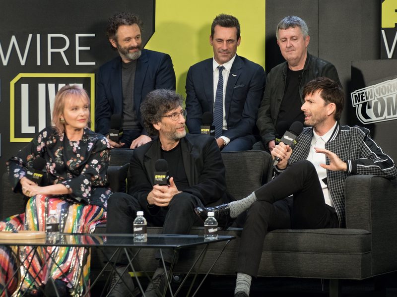 Good Omens panel audience at New York Comic Con