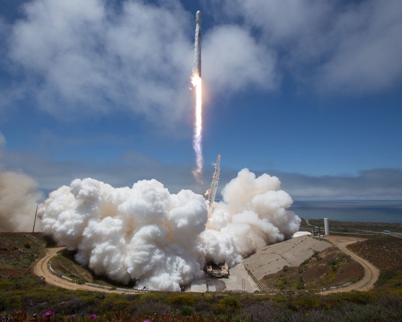 SpaceX GRACE-FO launch from Vandenberg Air Force Base