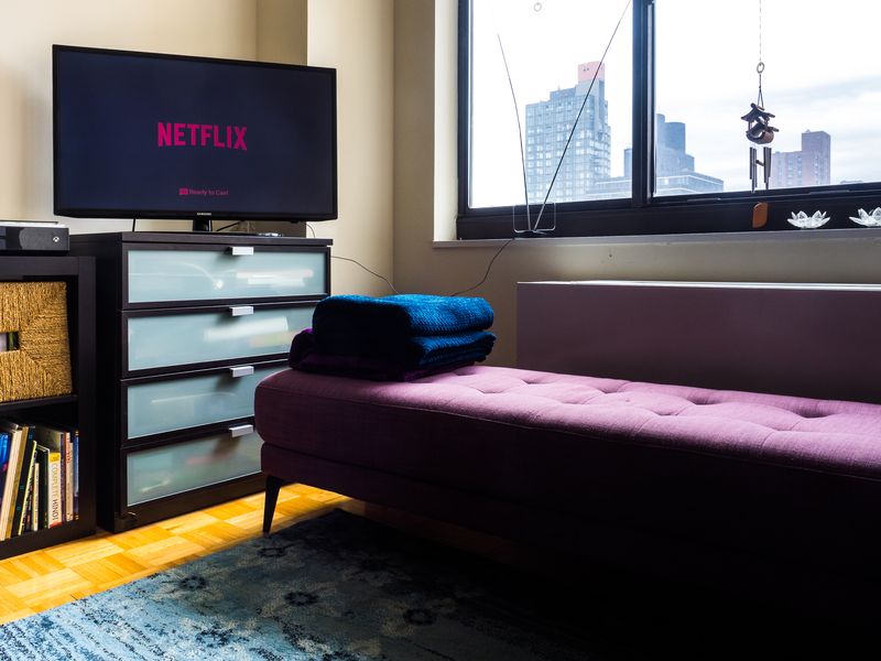 Netflix streaming service interface on a screen