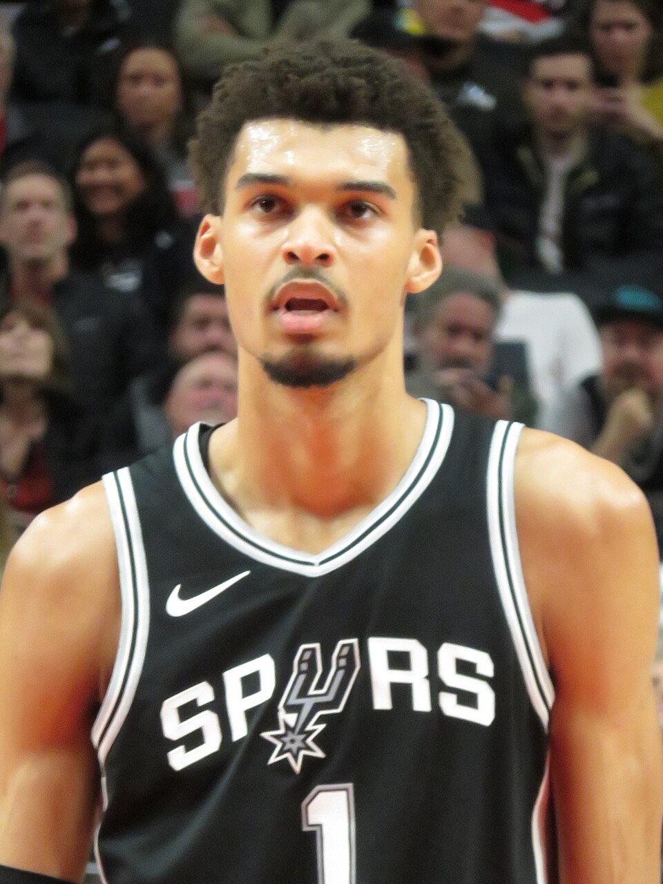 Victor Wembanyama in San Antonio Spurs uniform, 2024